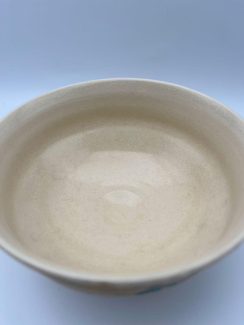 真葛焼 松の海　宮川香斎 抹茶碗