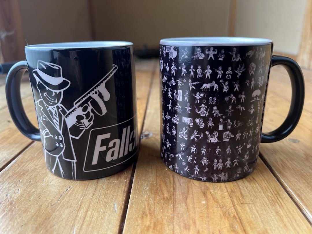 超珍品！フォールアウトミステリーマグカップ1客熱でイラストが浮き出る！