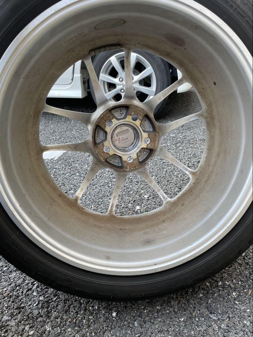 ENKEI エンケイ PF01 pcd100 5穴 8j+45 17インチ 4本