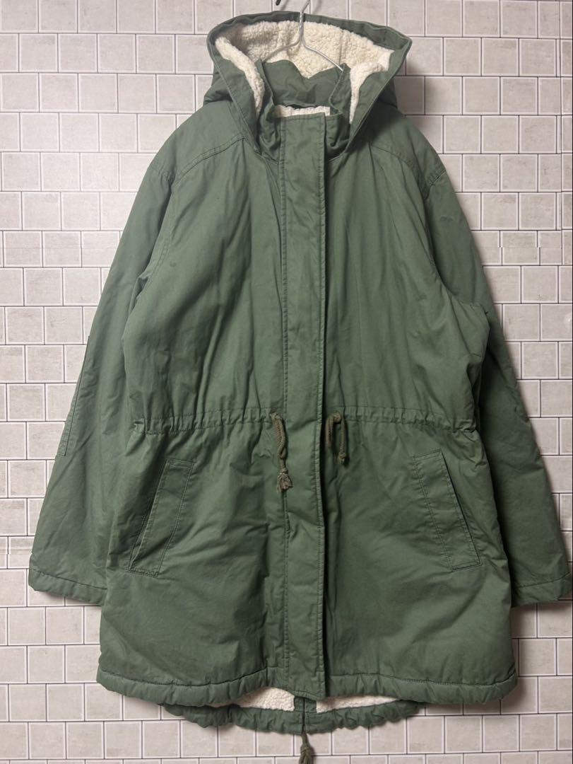 pageboy オリーブグリーン モッズコート フード付き pageboy オリーブグリーン モッズコート フード付き