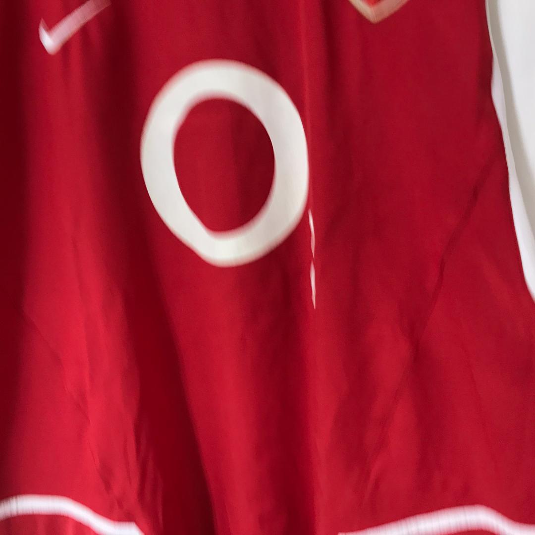 02~04年 Arsenal NIKE ゲームシャツ ユニフォーム 公式 長袖