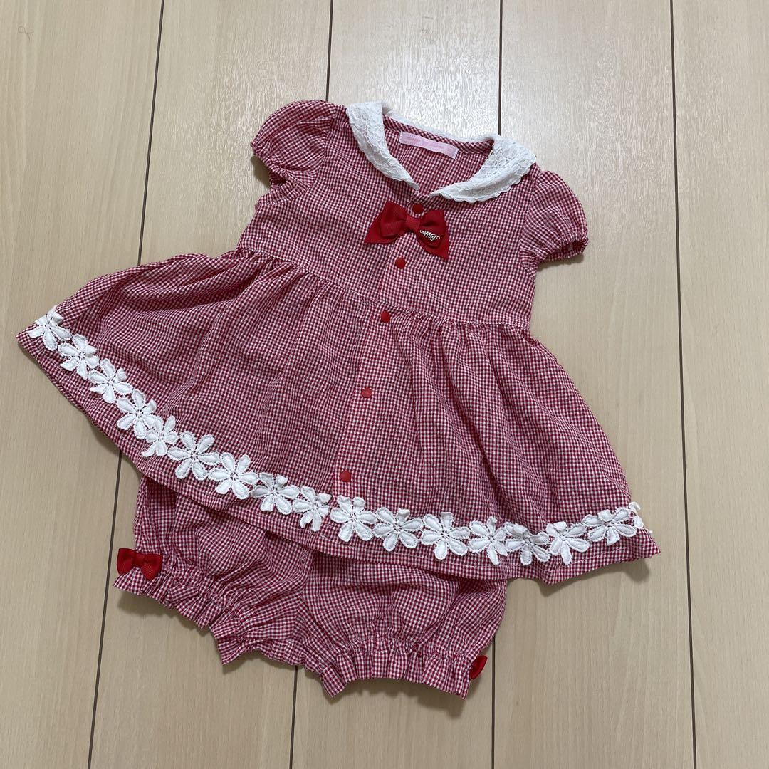 mezzo piano new born メゾピアノ セットアップ 80