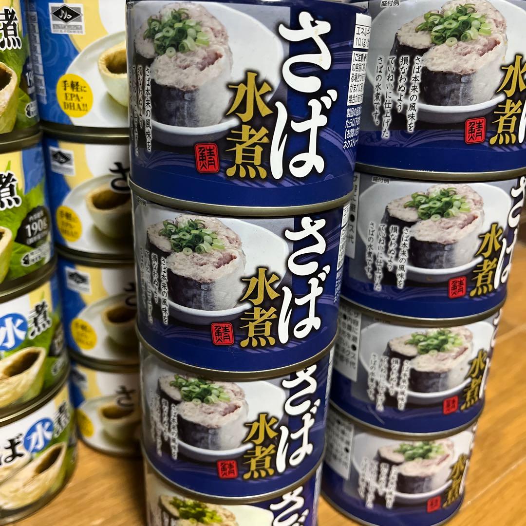 お値下げ中【匿名配送・送料込み】さばの水煮　38缶セット