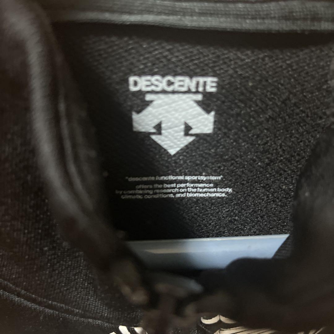DESCENTE Move Sport フルジップパーカー ブラック