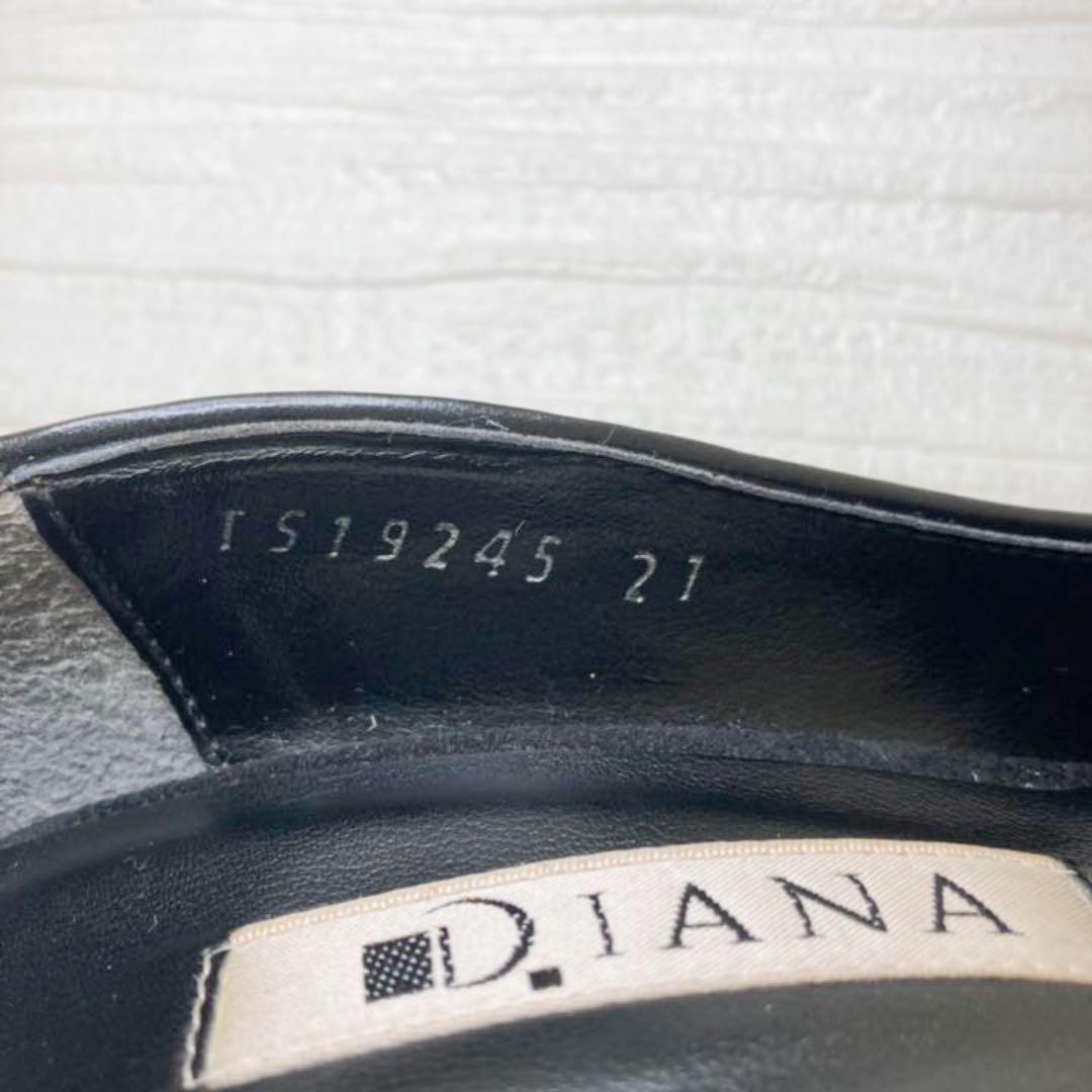 人気バイカラー✨ ベージュ 千鳥格子 アイボリー ヒール jCPwA-m90547220996 DIANA 21 黒 お得超特価