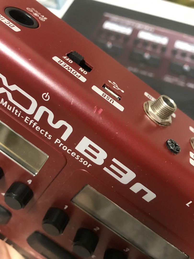 Zoom B3n Bass 純正アダプター未使用付属