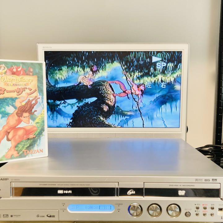 高評価新品 SHARP VHS DVD HDDレコーダ sJQTz-m90549211065 DV-HRW50 ダビング機能 在庫定番