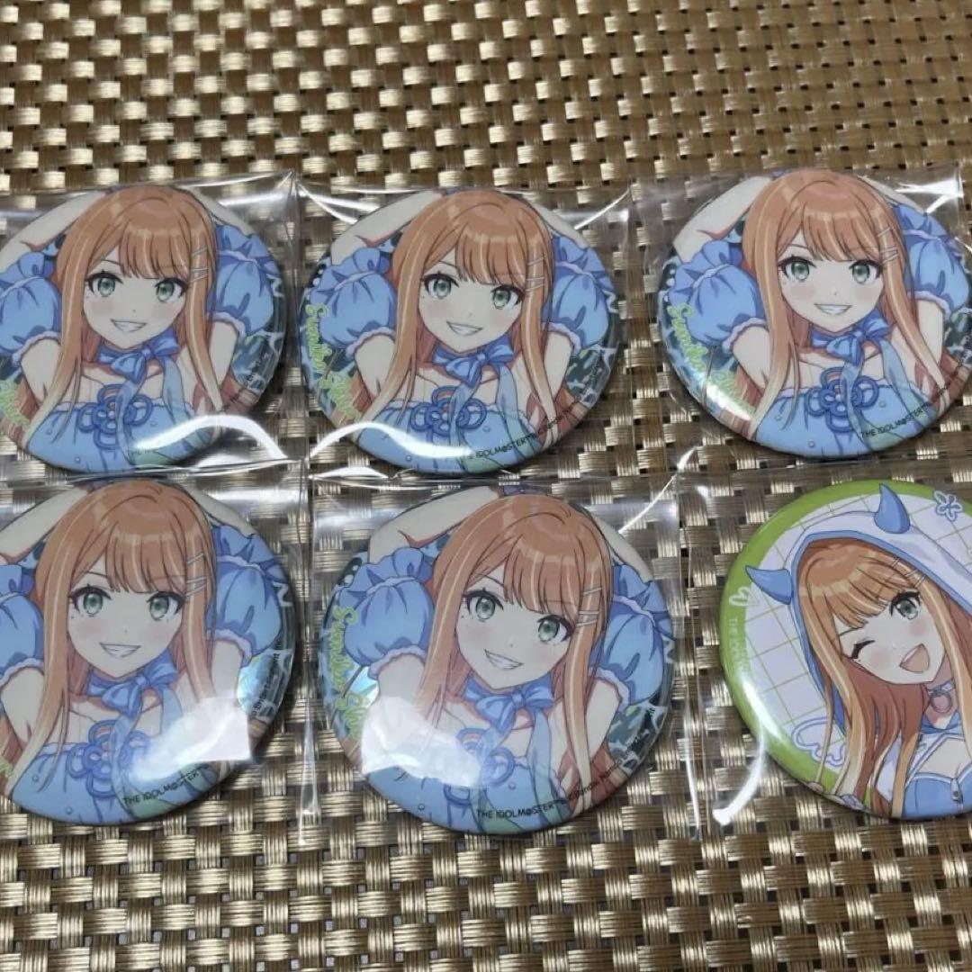 学園アイドルマスター学マス紫雲 清夏缶バッジ 缶バSSR
