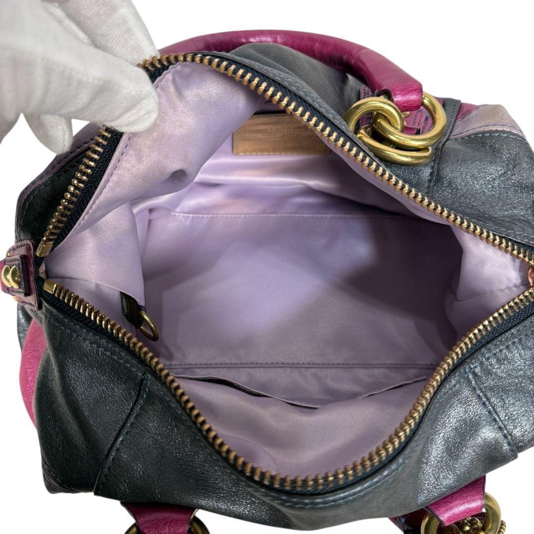 COACH Madison Ombre Leather Satchel COACH Madison Ombre Leather Satchel