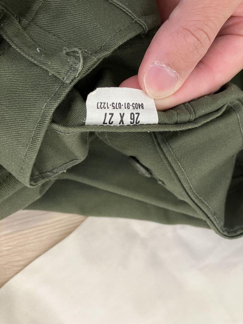 ⭐︎70’sレディースUS ARMY ベイカーパンツ W26 L27 OG 507