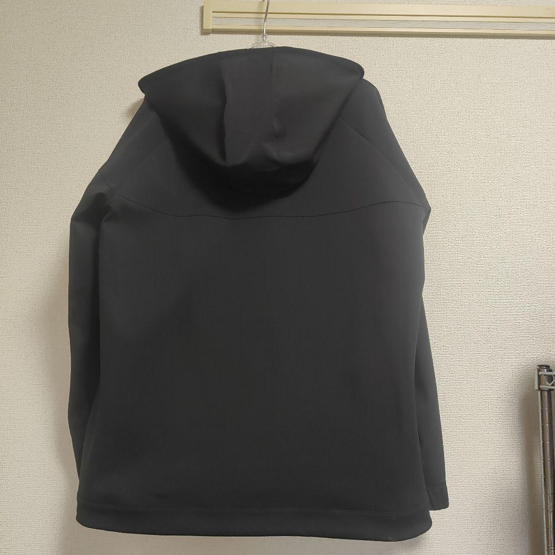 SY32 DOUBLE KNIT ANORAK HOODIE 黒 L サイズ