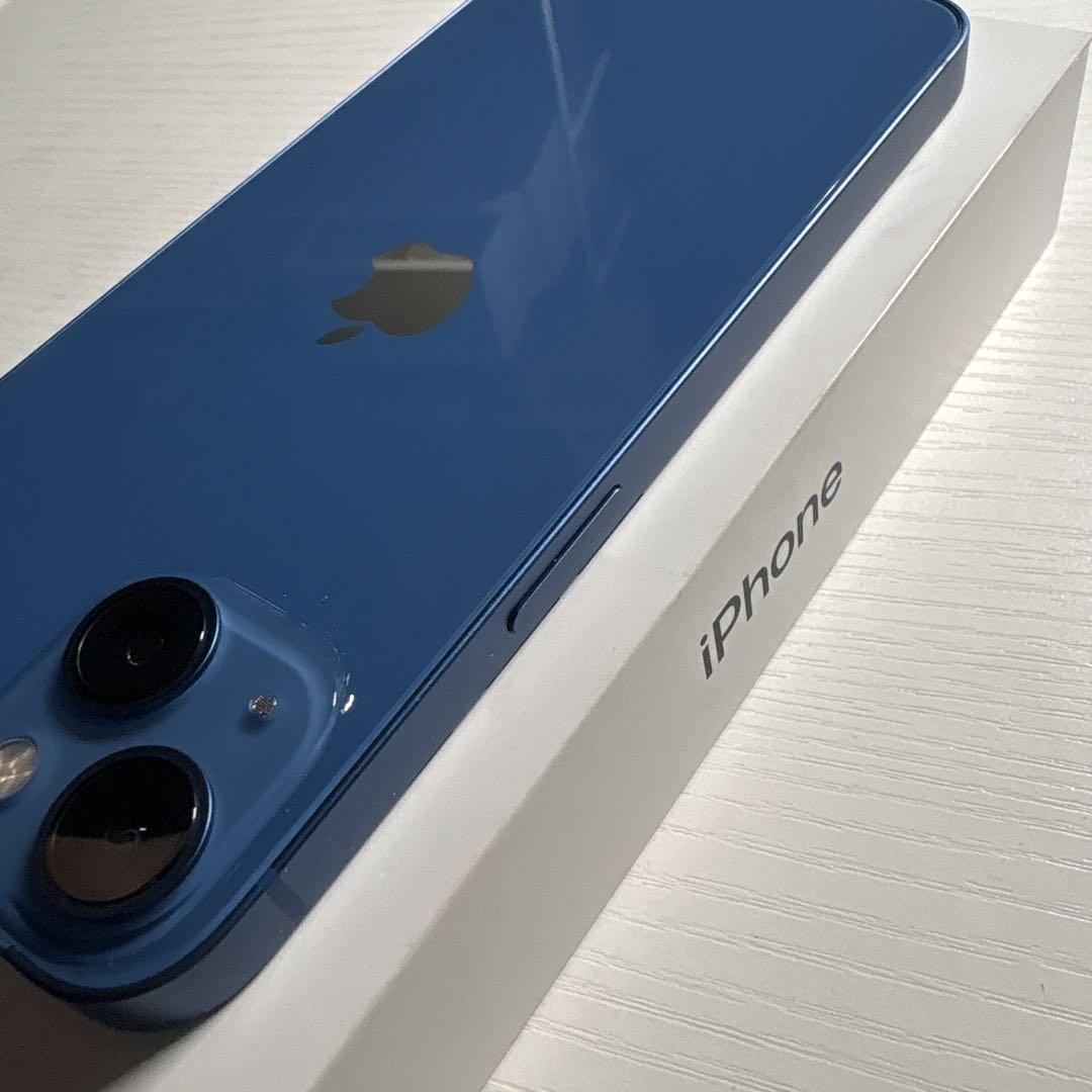 iPhone 13 256GB ブルー SIMフリー 極美品