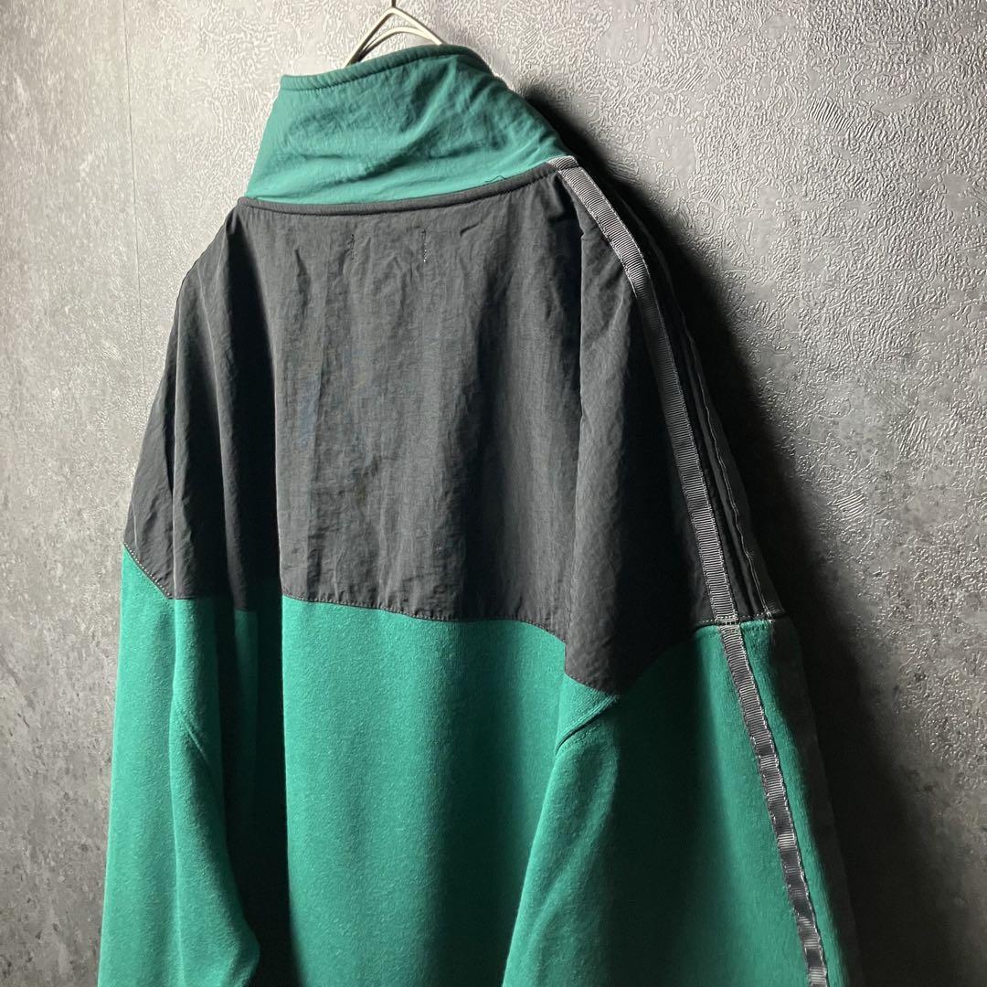 ハーフジップ スウェット