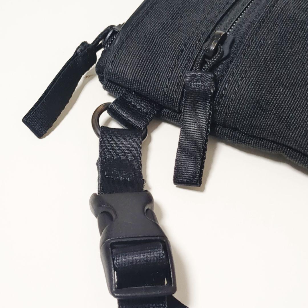 美品】PORTER ポーター ハイブリッドサコッシュ ブラック 黒