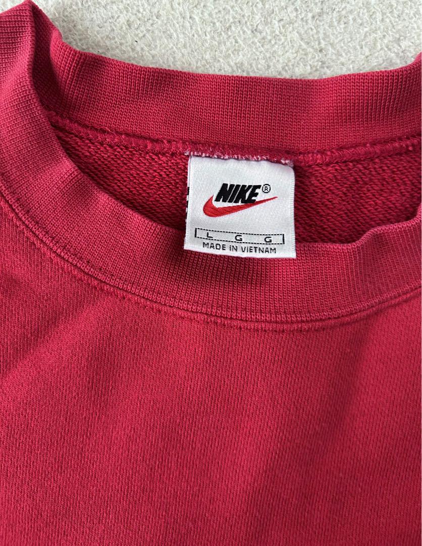 ナイキ　90sNike スウェットトレーナー　刺繍ロゴ