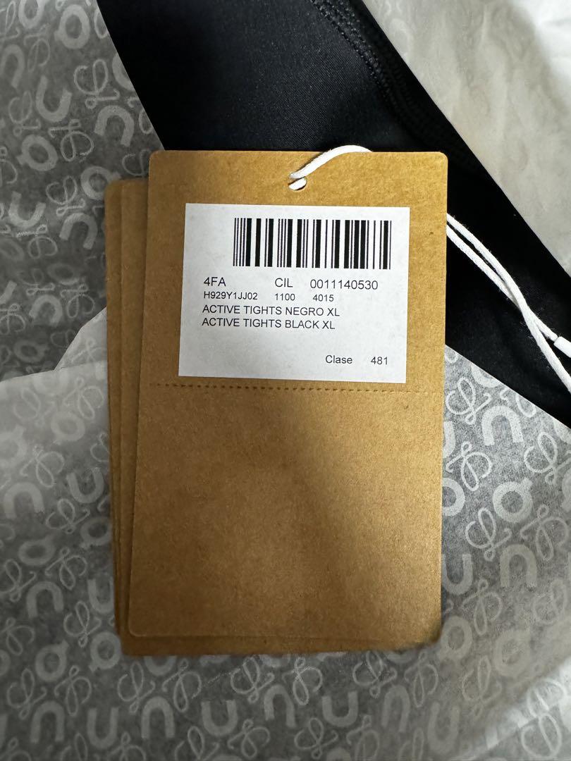 on X LOEWE アクティブタイツ(テクニカルジャージー) 新品 XL
