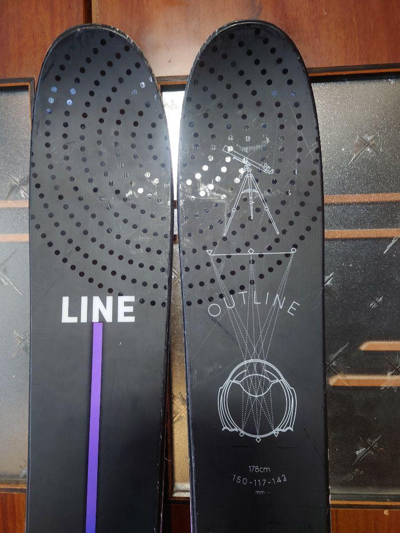LINE　OUTLINE　178cm DukePT16 シール　クランポンセット