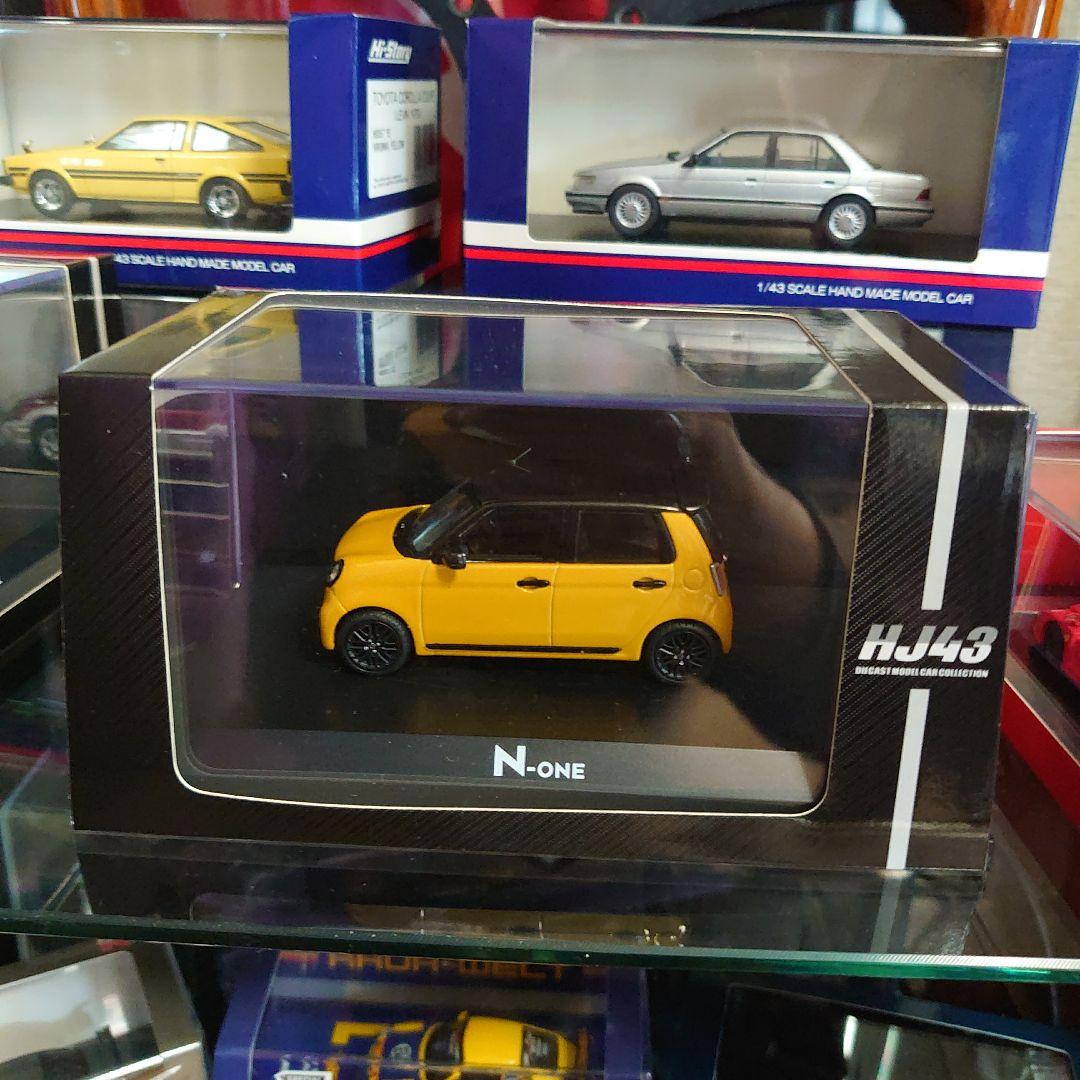 1/43 ホビージャパン　N-ONE RS　プレミアムイエローⅡ