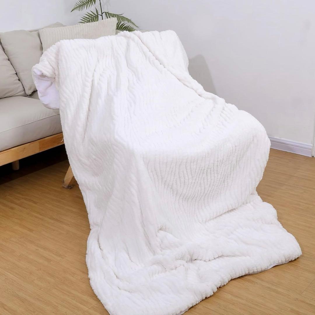 電気掛け毛布 電気ひざ掛け 電気ブランケット 掛け敷き 電気シーツダニ退治 白