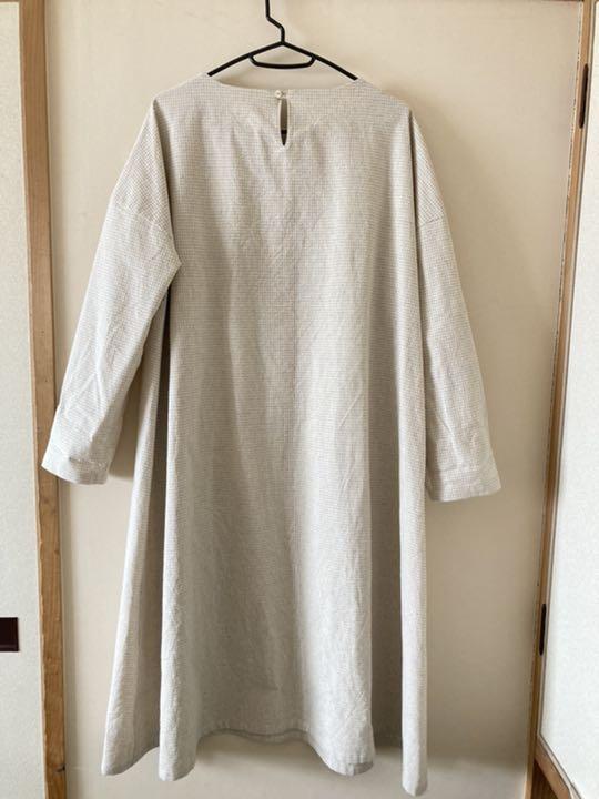 100%新品人気SALE㊨ 遠州織 未使用 KNAB0-m90565534060 リネンワンピース 好評在庫