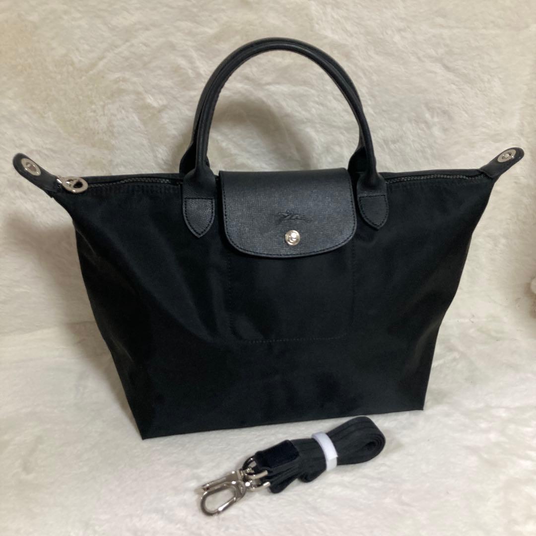 ロンシャン ル プリアージュ ネオ Mトート ショルダーバッグLongchamp