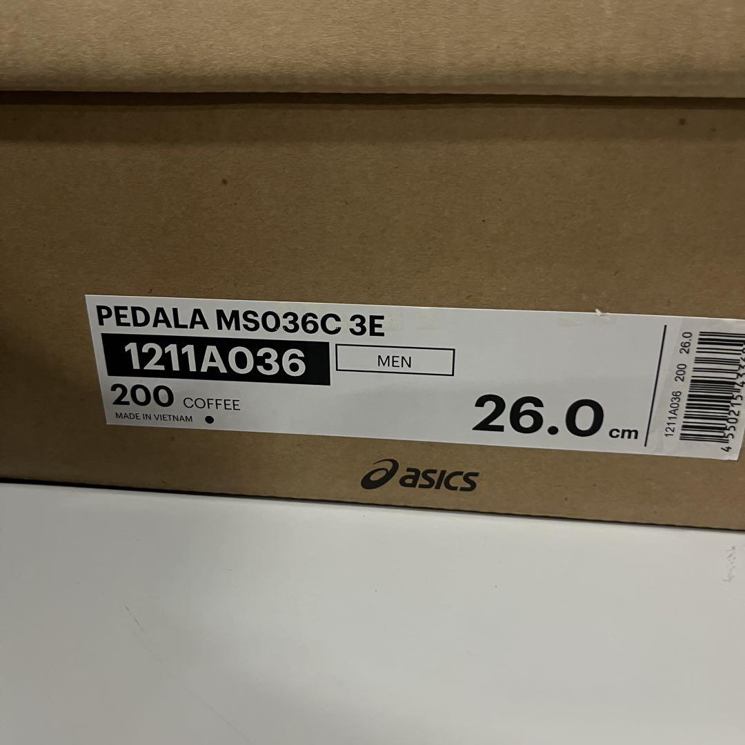 ASICS PEDALA アシックス ペダラ 本革ウォーキングシューズ