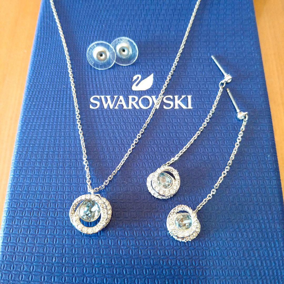 豊富な定番 SWAROVSKI ピアス&ネックレス Io34W-m90571688331 Generation 低価送料無料