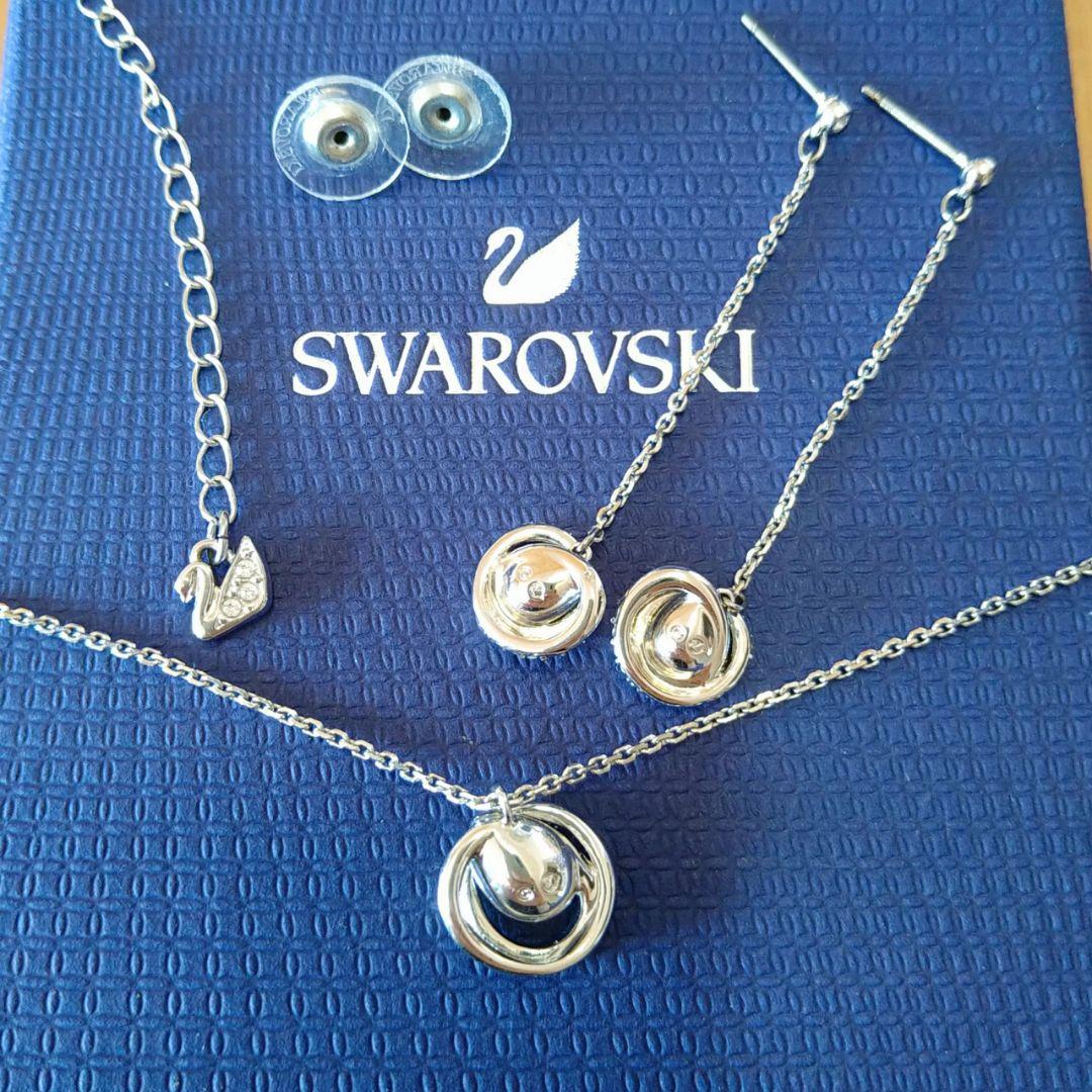 豊富な定番 SWAROVSKI ピアス&ネックレス Io34W-m90571688331 Generation 低価送料無料