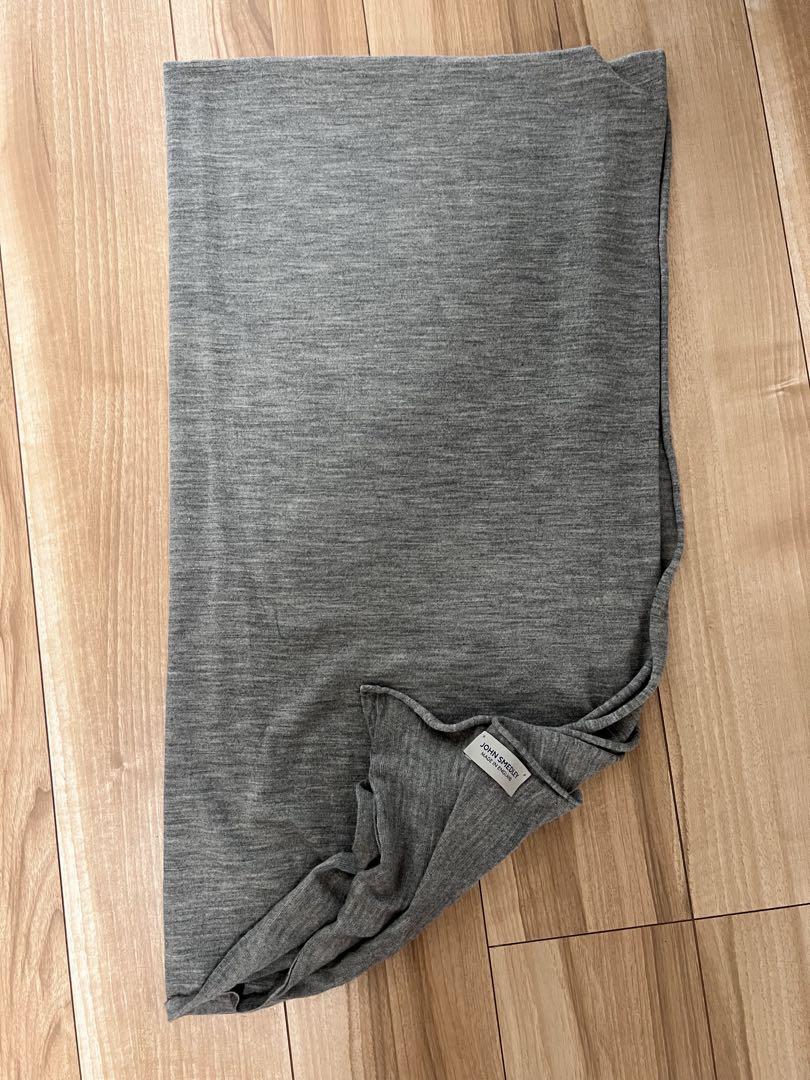 JOHN SMEDLEY グレー ロングストール
