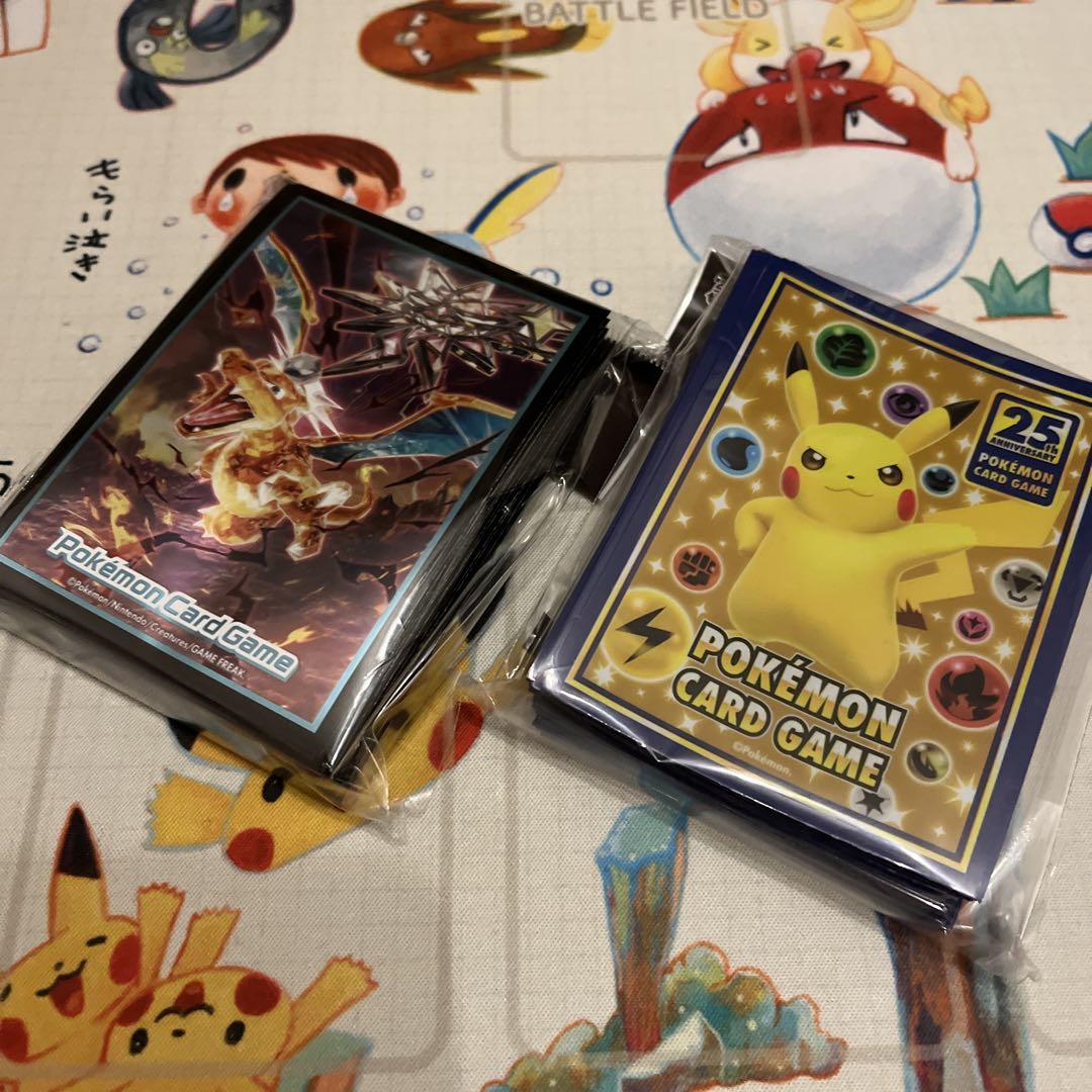 デッキシールド 悪テラスタルリザードン 25th ANNIVERSARY
