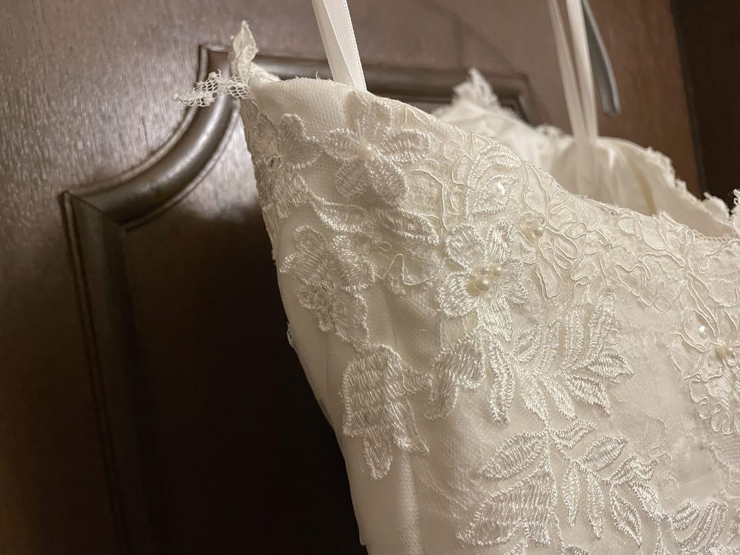 美品】WITH A WHITE 3号 ウェディングドレス レディース