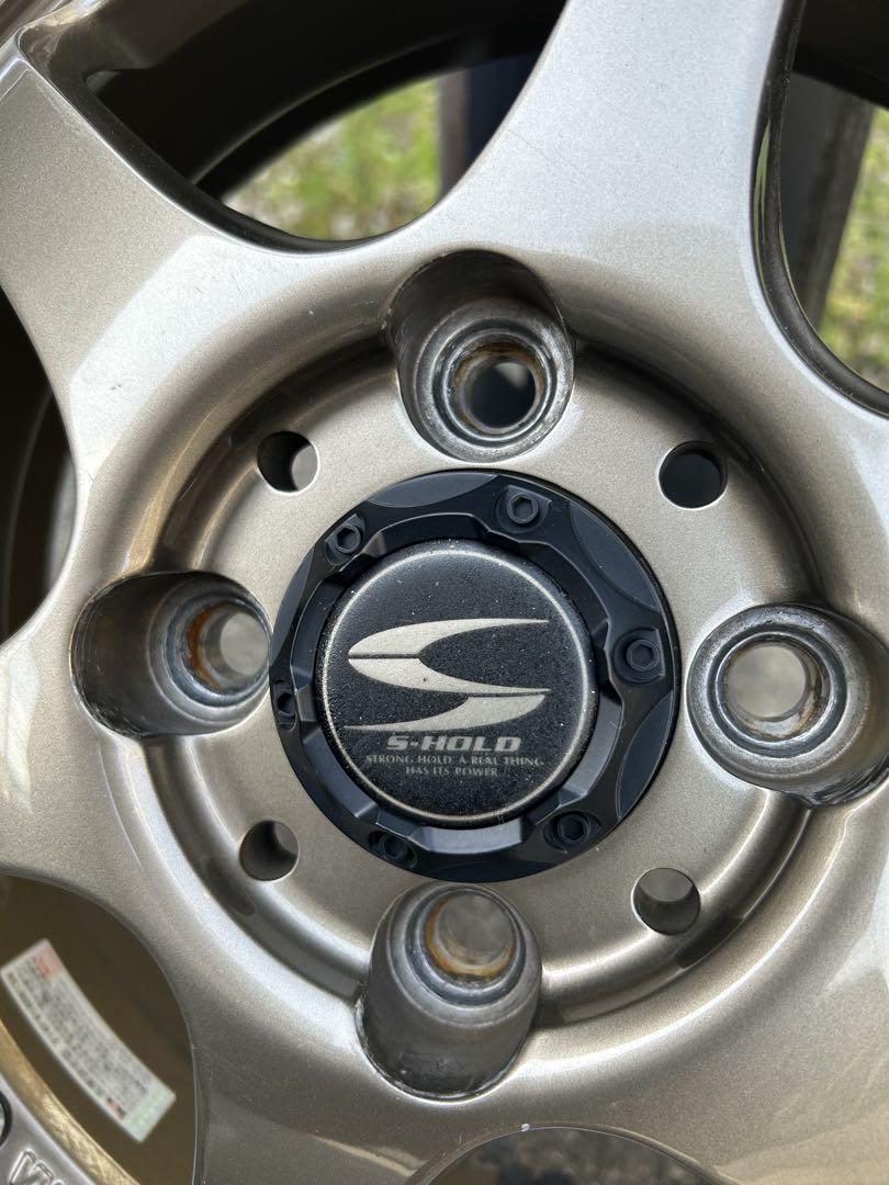 14インチ S-HOLD 5スポークホイール(１)