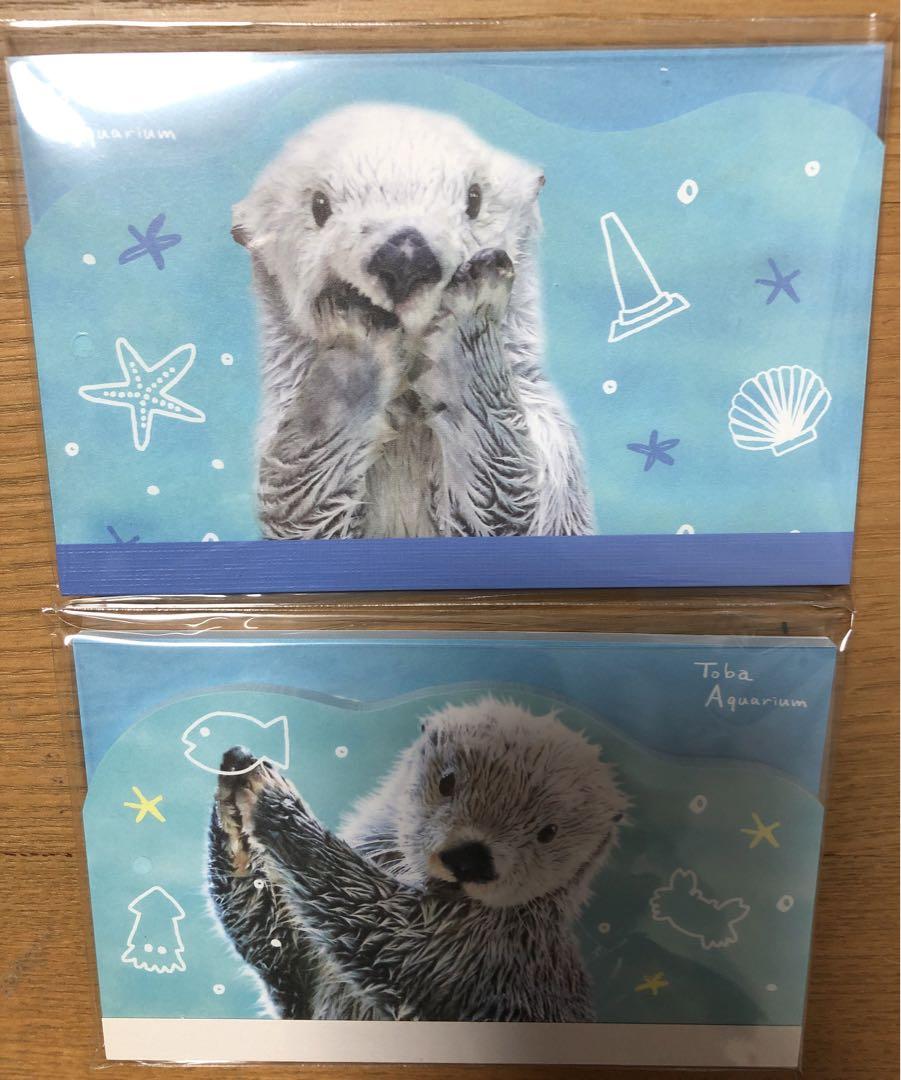 鳥羽水族館ラッコメモ帳メイキラ実写写真