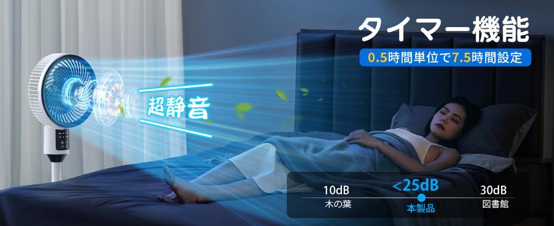 サーキュレーター 扇風機 静音 リモコン 省エネ 薄型 猛暑対策 節電対策