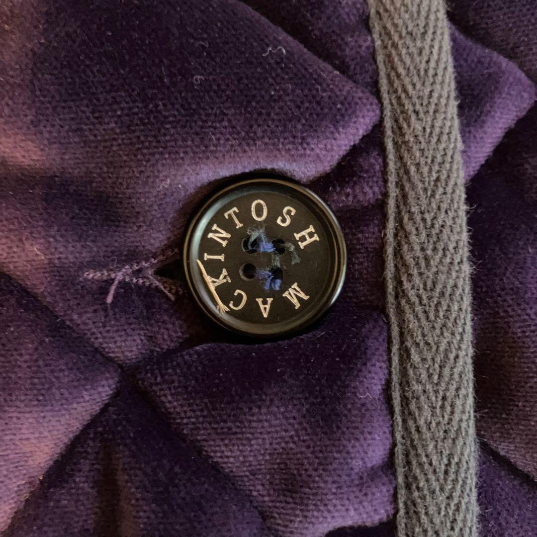 MACKINTOSH|スコットランド製|キルティングジャケット|中綿34紫M・Mackintosh