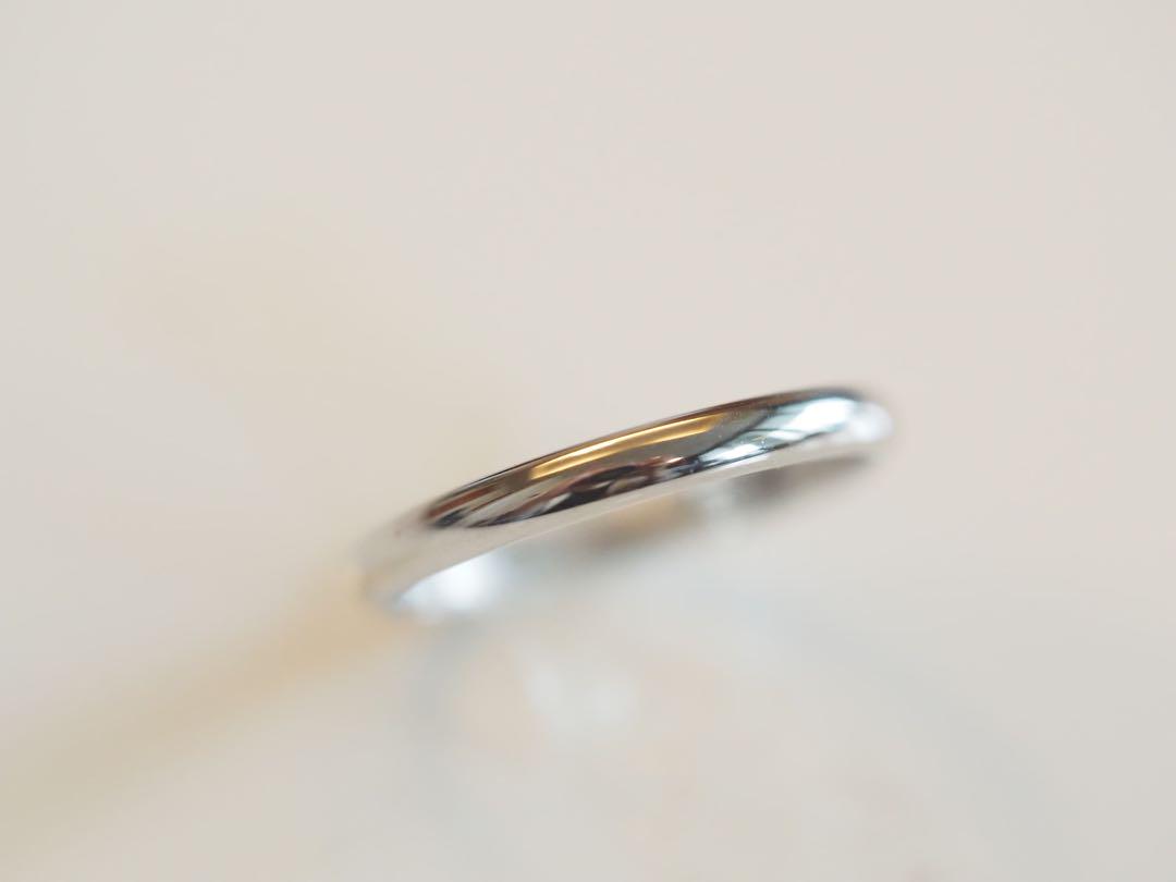 TIFFANY&Co. ティファニー　Pt950クラッシックバンドリング　5号