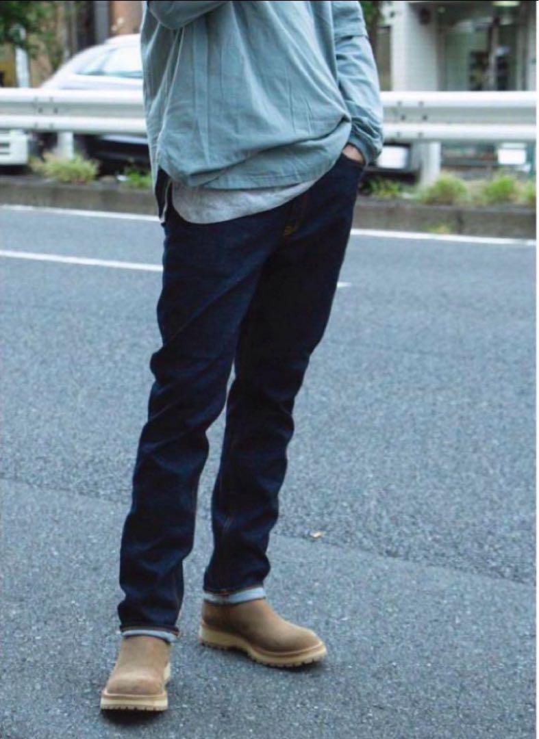23AW nonnative DWELLER 5P JEANS 01 デニム赤耳