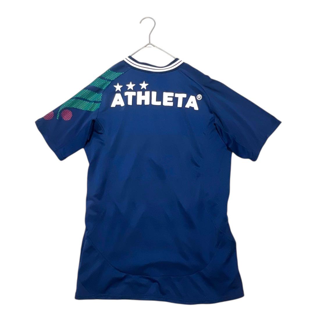 極美品　アスレタ　フットサル サッカー練習プラクティスシャツ　サイドメッシュ