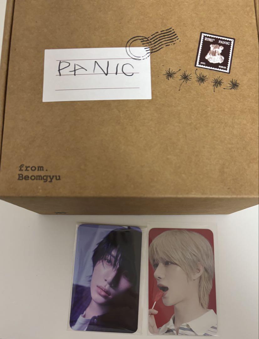 Panic txt ボムギュ　店舗特典付き