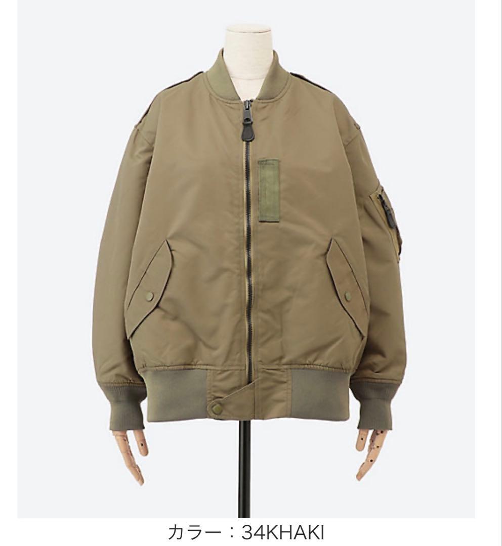 未使用】HYKE/ ハイクTYPE L-2A JACKET カーキsize2