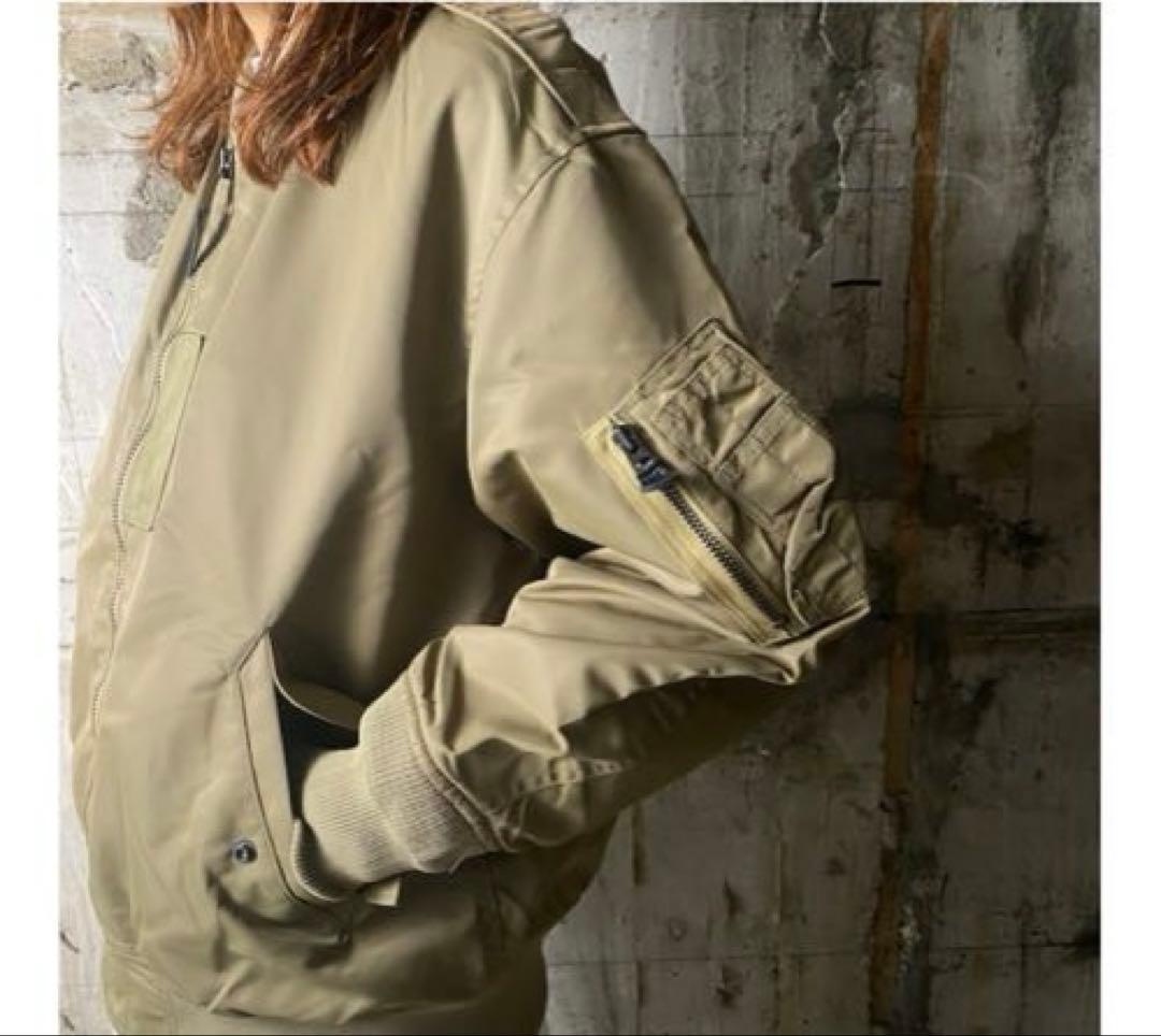 未使用】HYKE/ ハイクTYPE L-2A JACKET カーキsize2