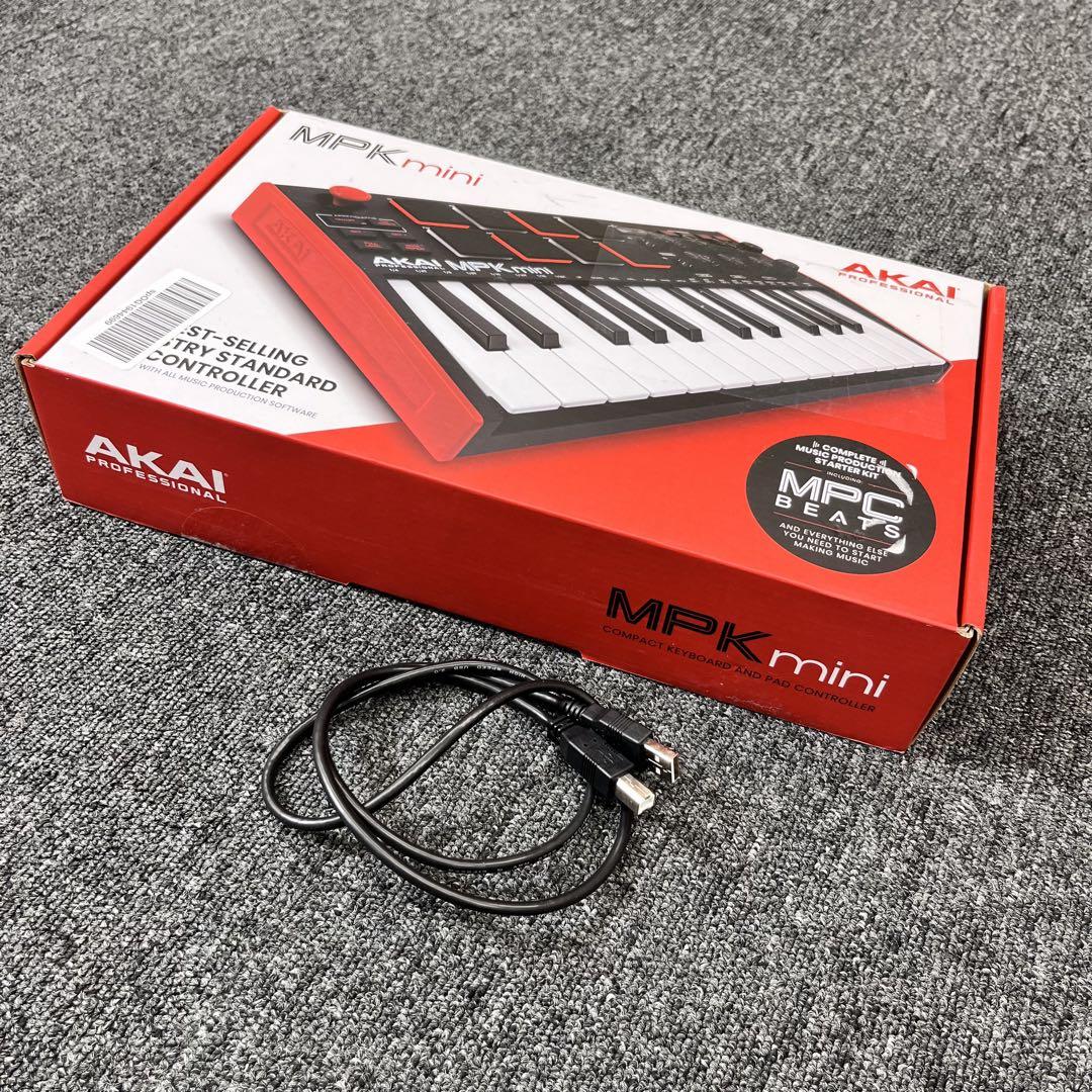【10557】 MPK mini 黒 MIDIコントローラー