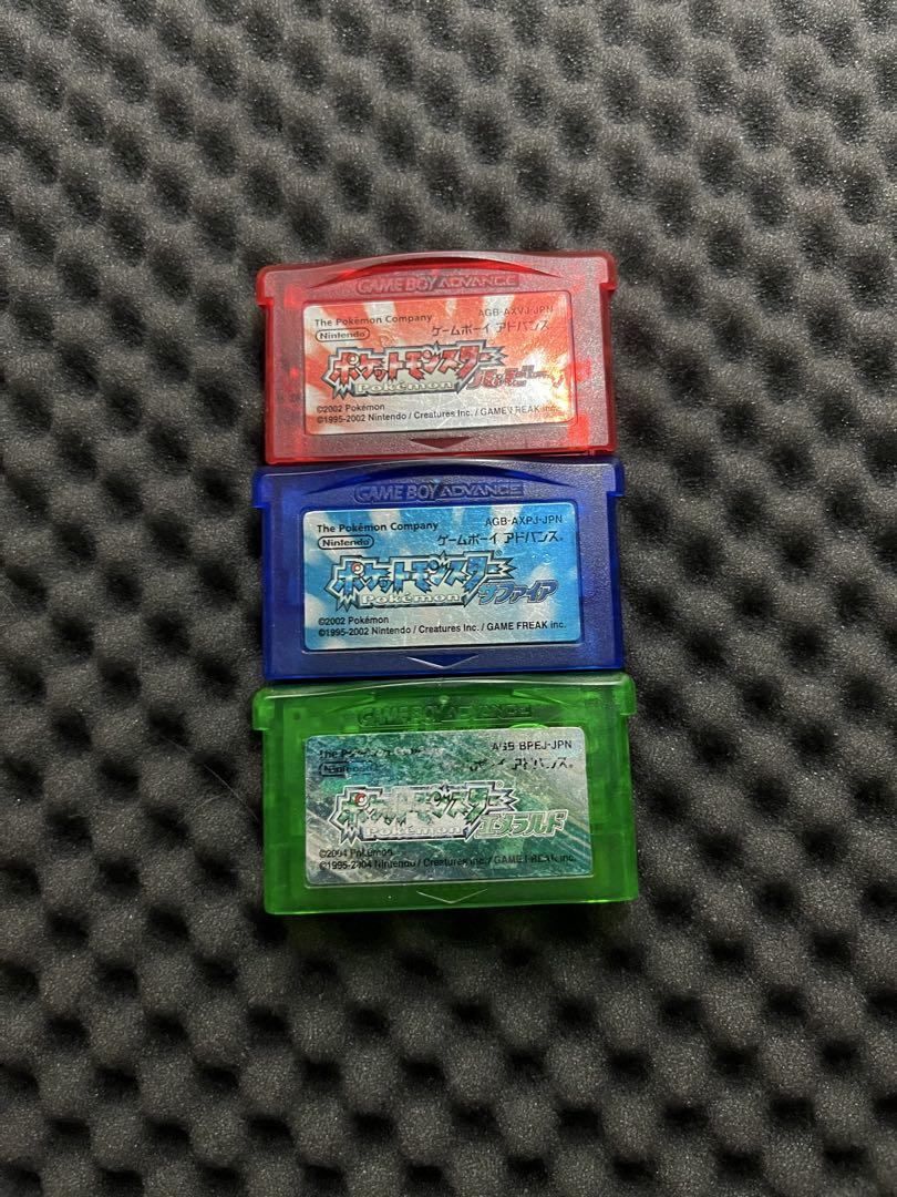 ポケットモンスター ポケモン　ソフト　ルビー サファイア エメラルド