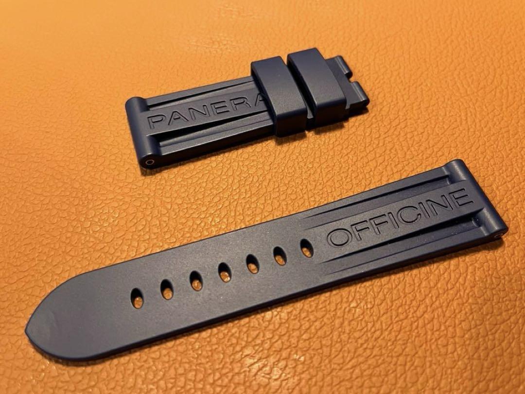 【未使用】パネライ ルミノール44m用 純正 ラバーベルト　BA用