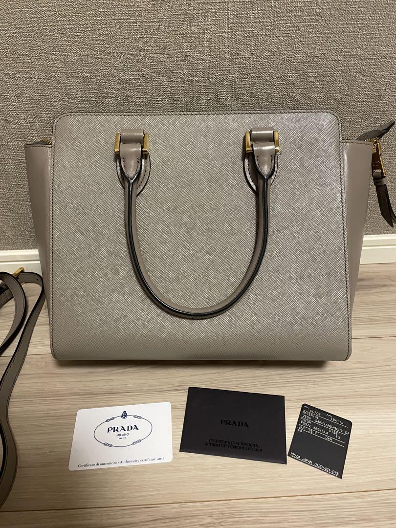 関税込★PRADA★1BA113サフィアーノハンド ショルダー バッグ ♪直営アウトレット♪PRADA サフィアーノ バッグ 1BA113 (PRADA