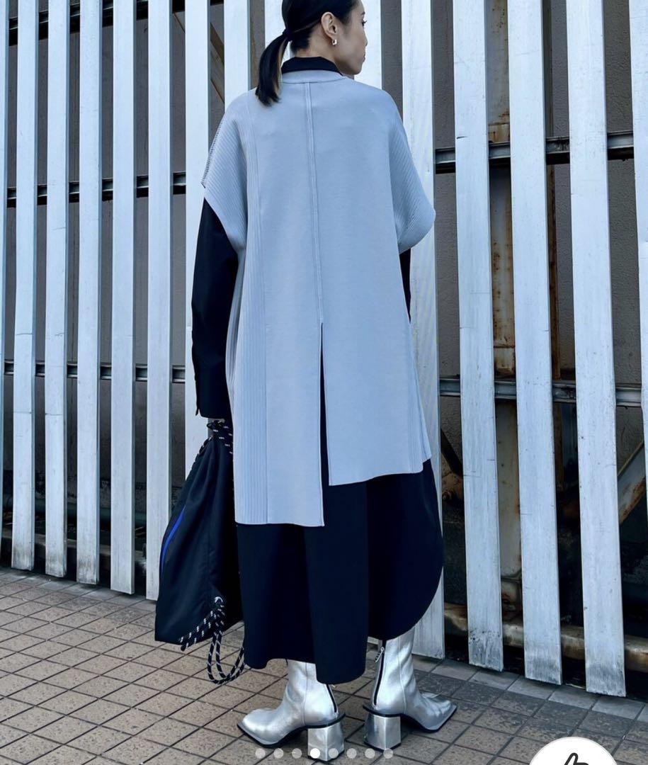 UN3D BIG ASYMME VEST / ビッグアシメベスト