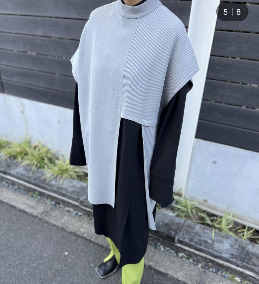 UN3D BIG ASYMME VEST / ビッグアシメベスト