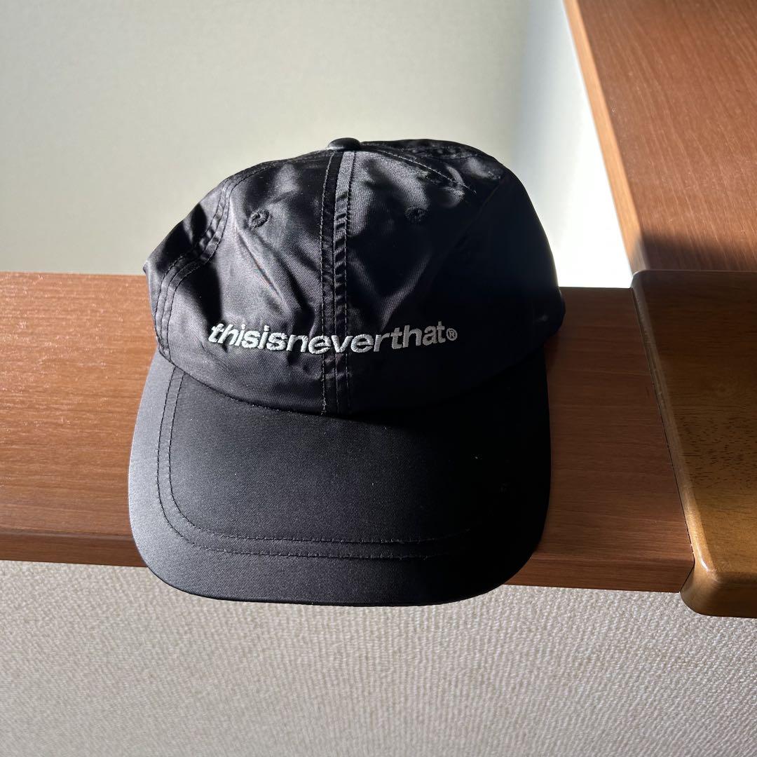 thisisneverthat Logo Nylon Cap Black