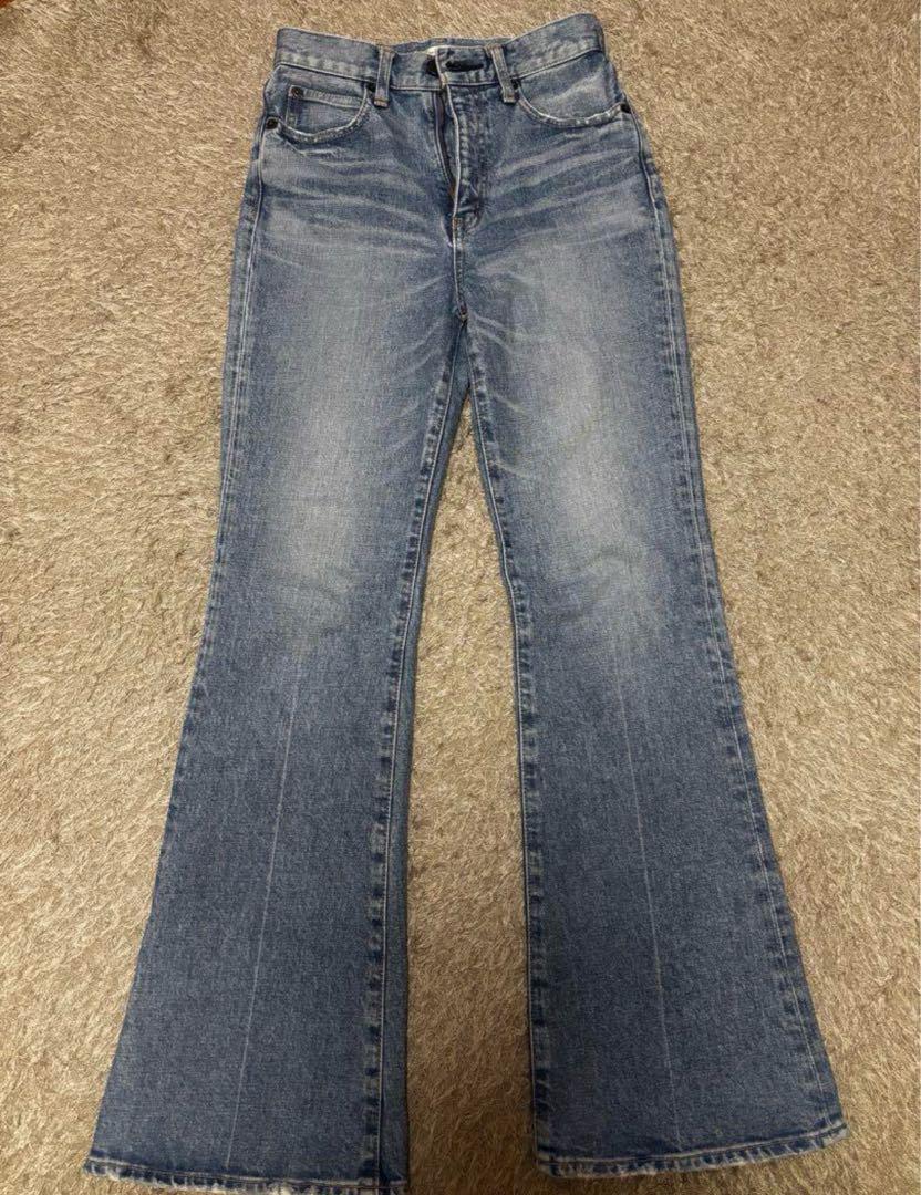 MOUSSY マウジーMVSフレア ブルー25インチ