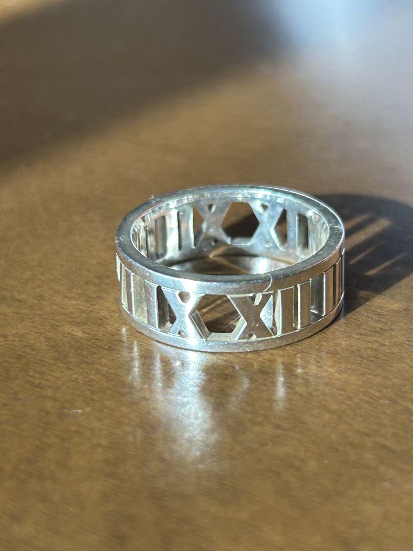 Tiffany & Co. シルバーリング アトラスオープンリング